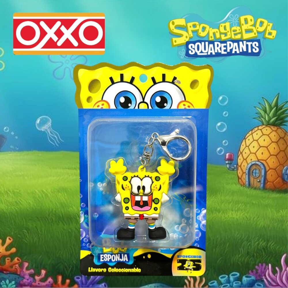 OXXO Limited Spongebob Squarepants Keychain Series: SpongeBob (Mexico Exclusive)